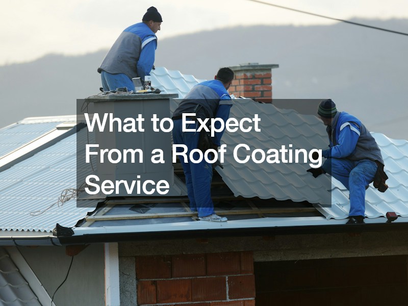 What to Expect From a Roof Coating Service
