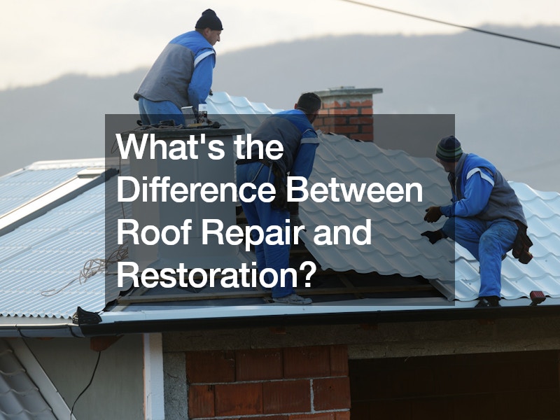 Whats the Difference Between Roof Repair and Restoration?